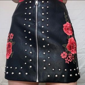 Forever 21Leather skirt